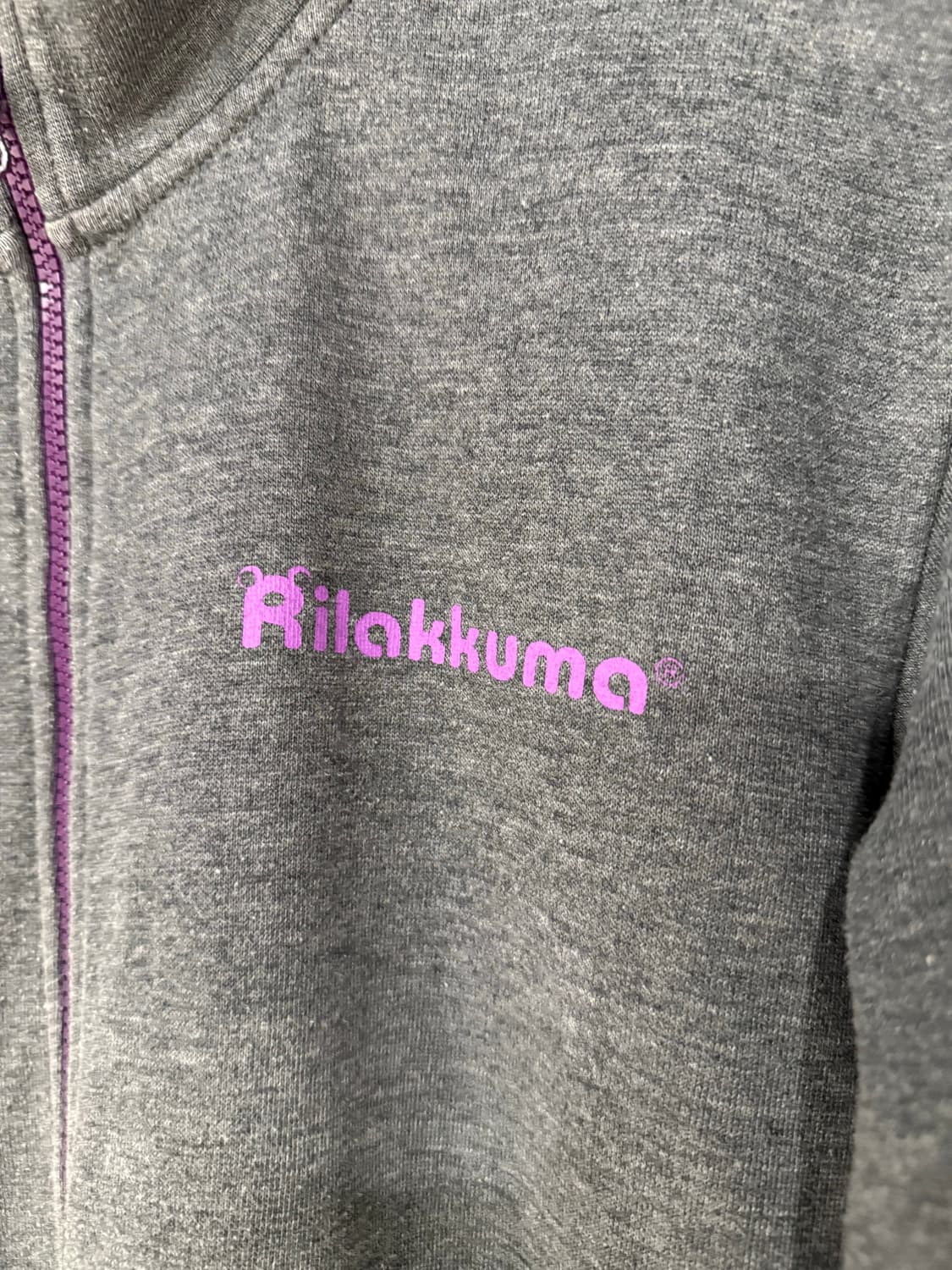 kawaii Sanrio Rilakkuma printing zip-up 상품이미지10
