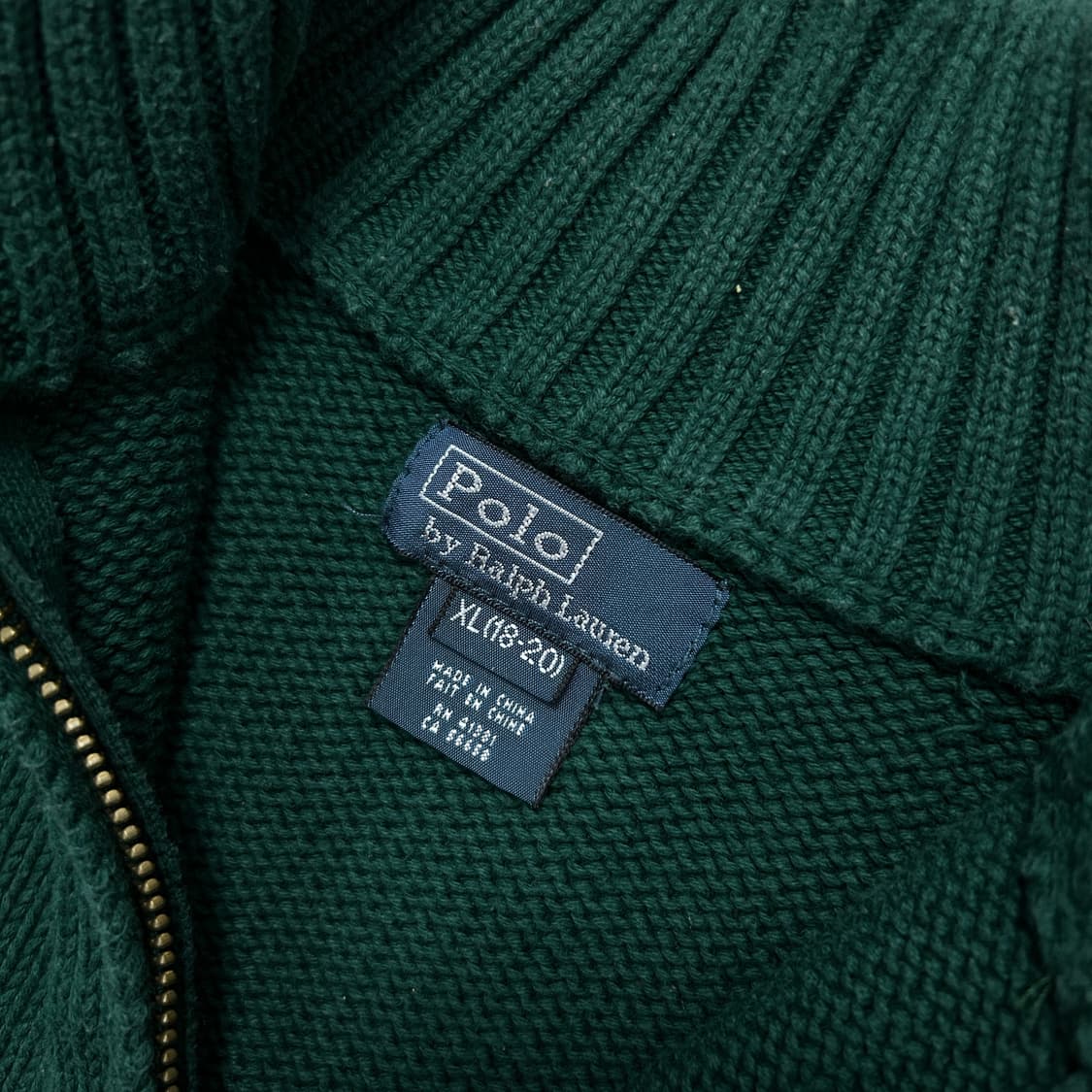 폴로 하프집업 코튼니트(18-20) 상품이미지2