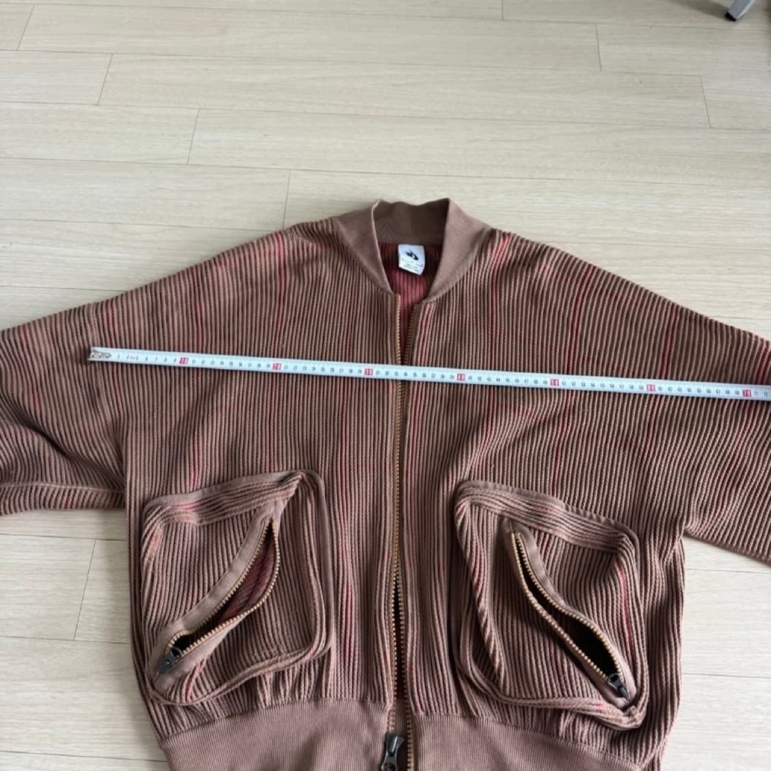 나이키 언더커버 nrg 니트 가디건 집업 ma1 봄버 자켓  상품이미지8