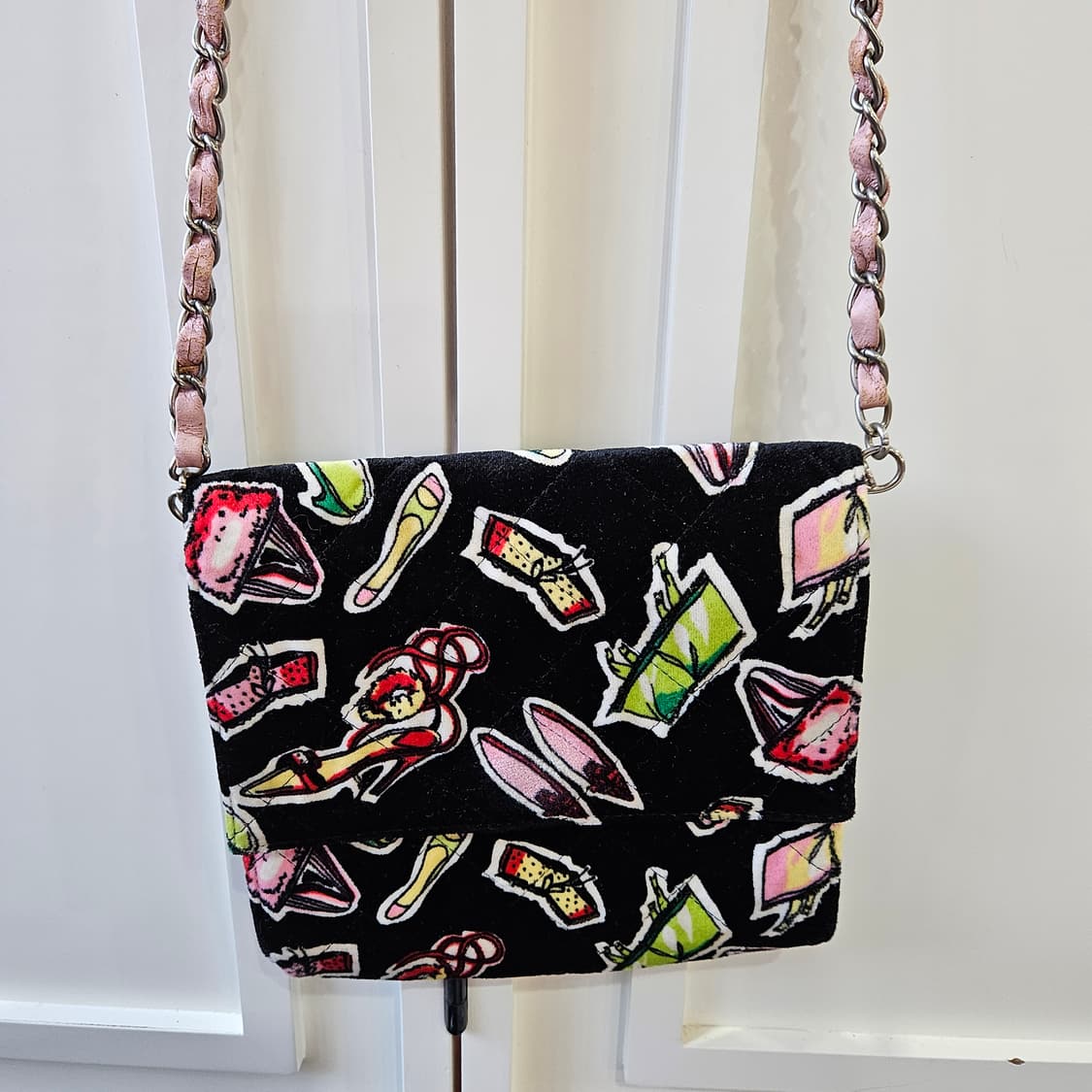 사만사타바사 미니 패턴 체인 크로스백 상품이미지5