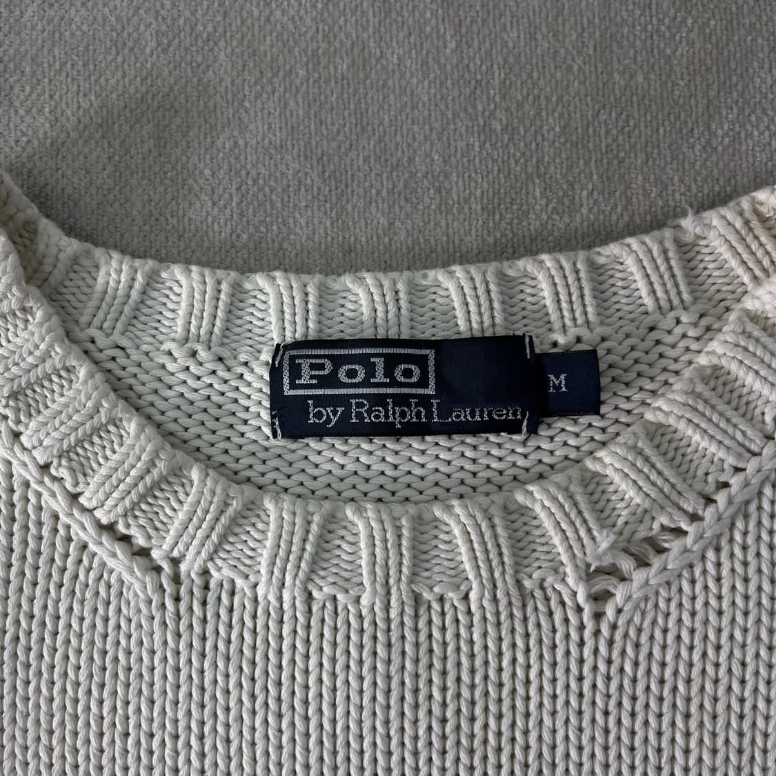 100 폴로랄프로렌 성조기 코튼 니트 상품이미지3
