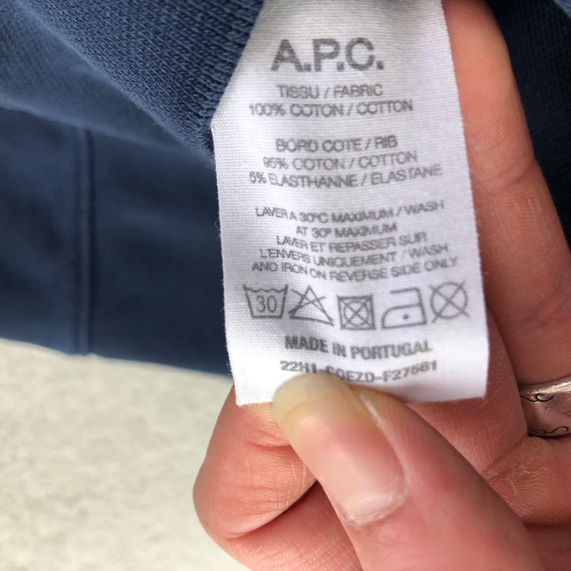 아페쎄 맨투맨  상품이미지5