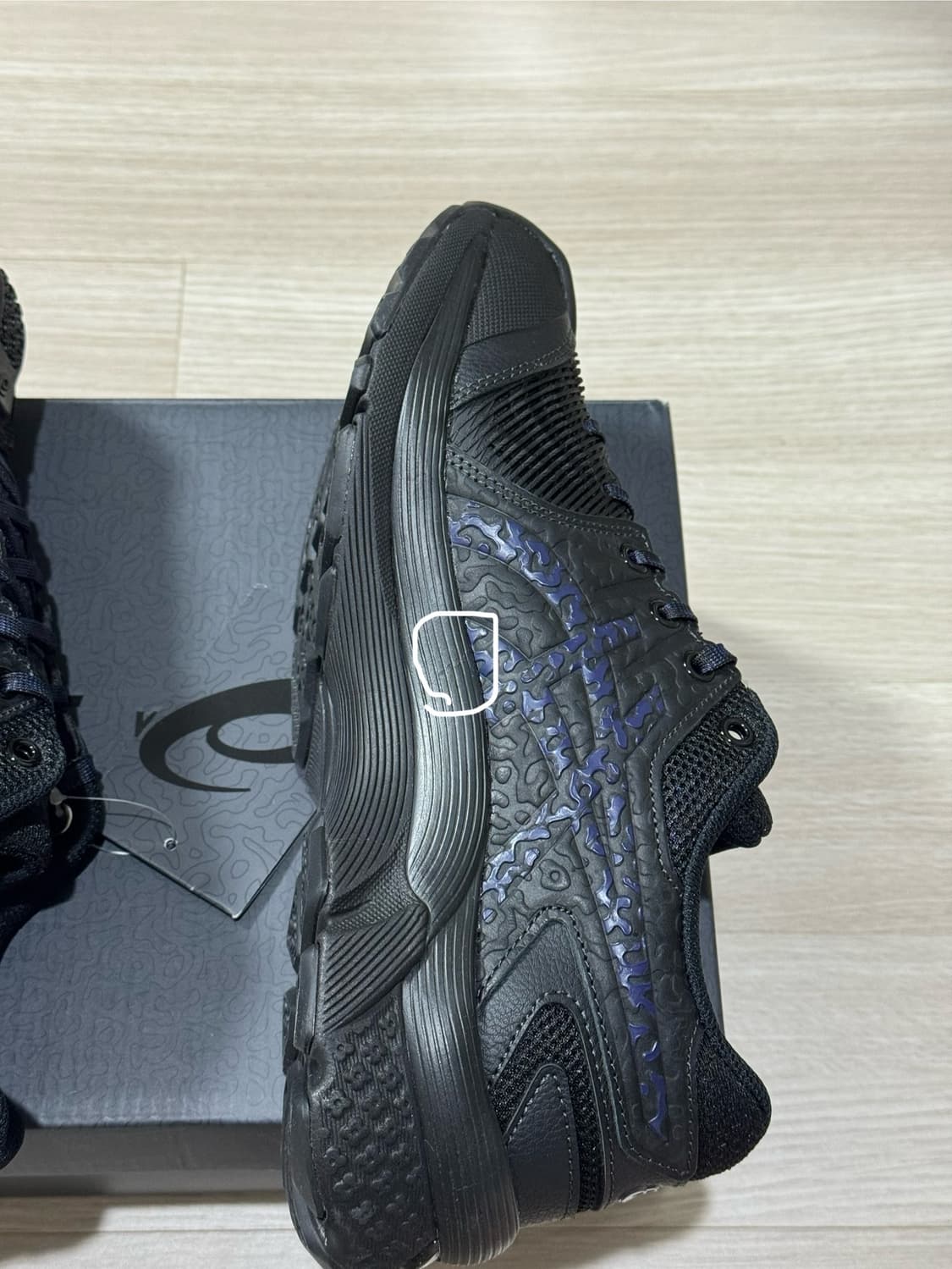 아식스 젤키릴3 블랙/딥블루 [252.5] 상품이미지4