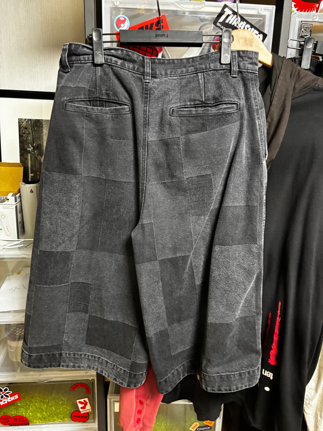 준지 자카드 데님 버뮤다팬츠 사이즈46  상품이미지2