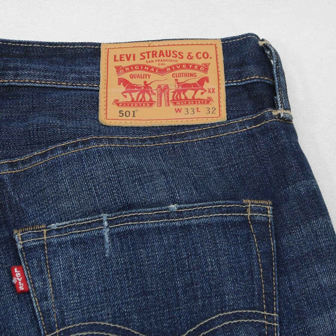 (착용컷) 리바이스 501 (남성용 33.5) 상품이미지8