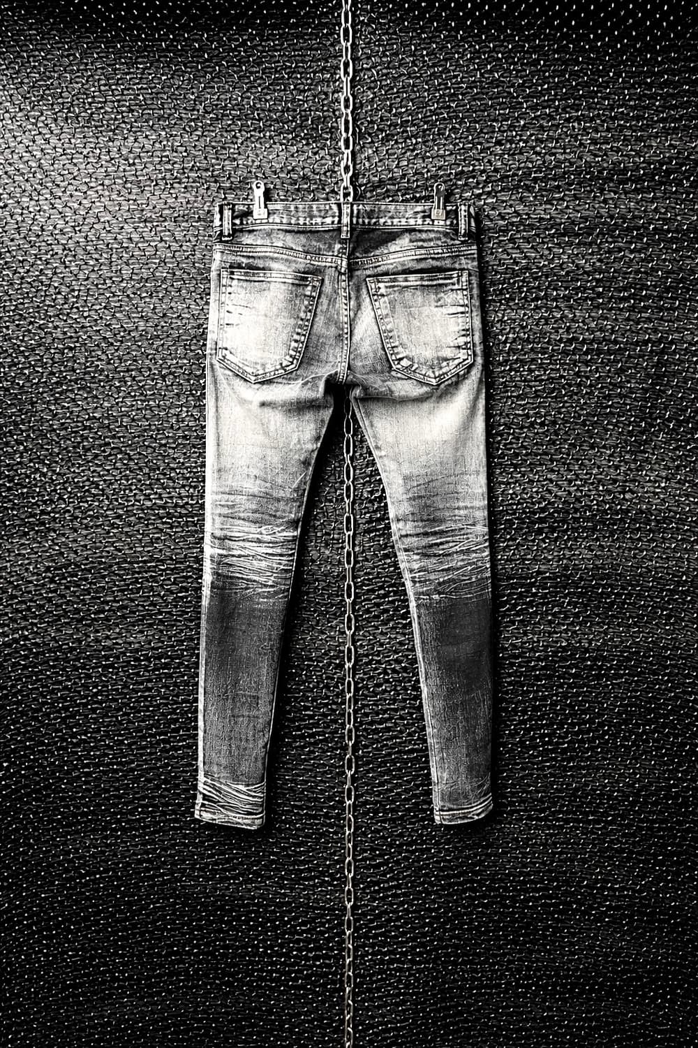 Collin 워싱 슬림 팬츠 상품이미지2