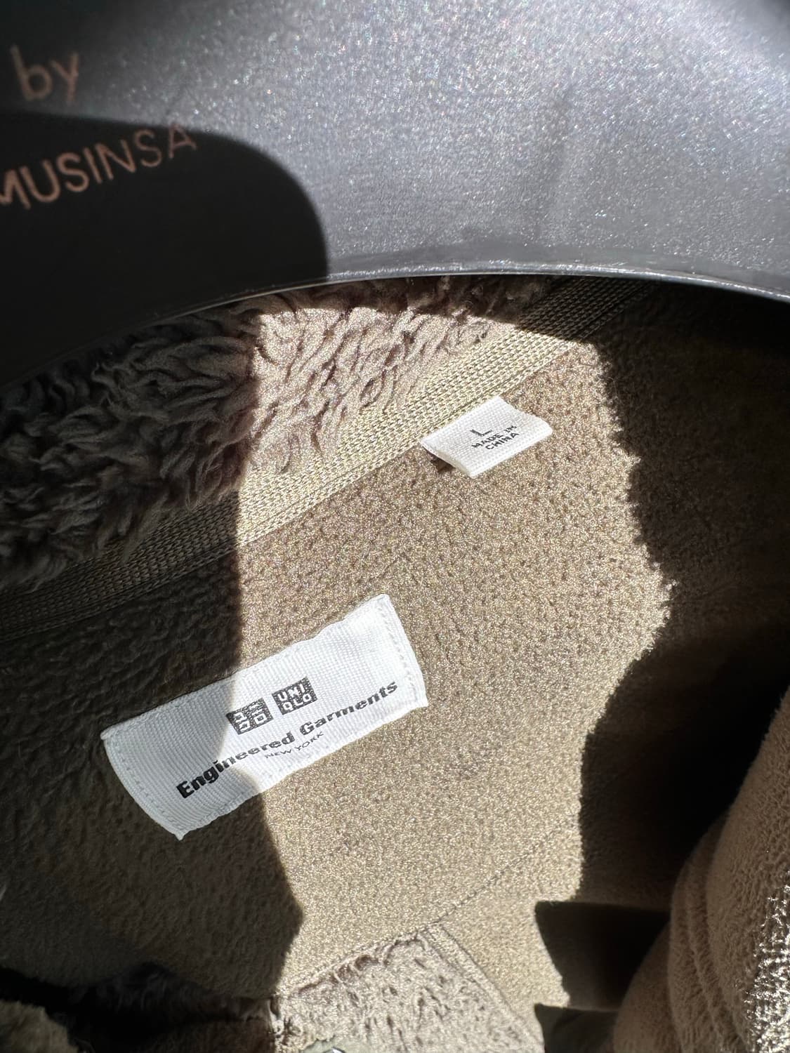 유니클로X엔지니어드가먼츠 후리스 L 상품이미지2