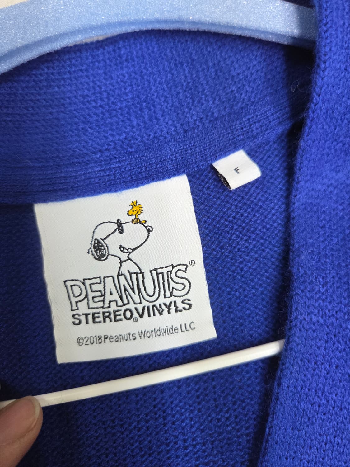 스테레오바이널즈 콜렉션 스누피 가디건 105 상품이미지3