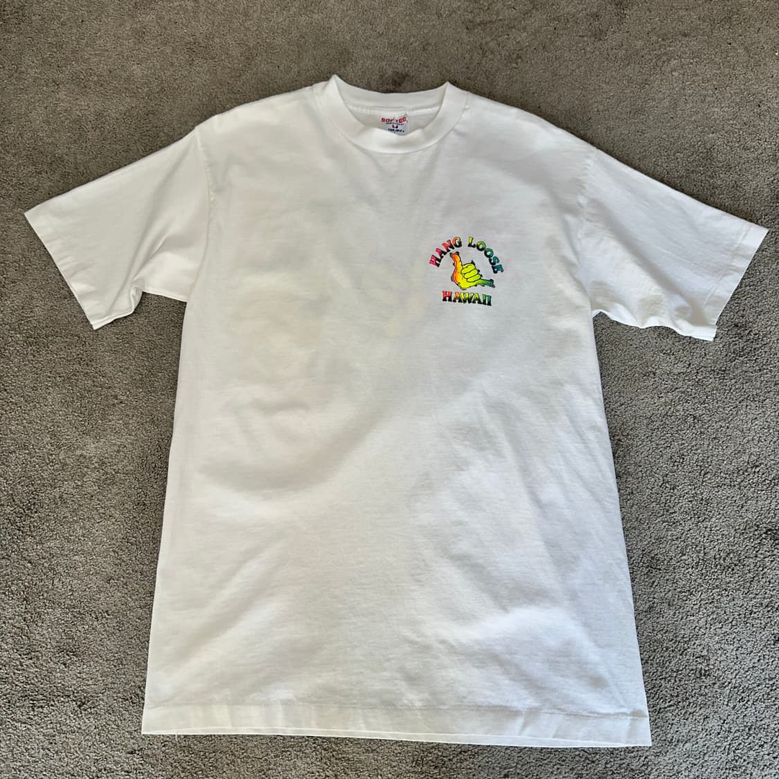USA Sof Tee 90s 하와이 행루즈 그래픽 티셔츠L 상품이미지4