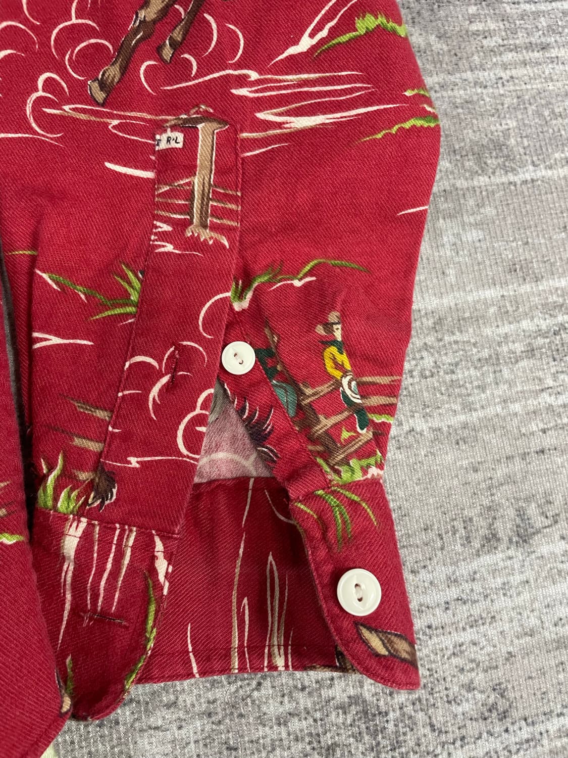 90s RALPH LAUREN rodeo shirt 상품이미지4