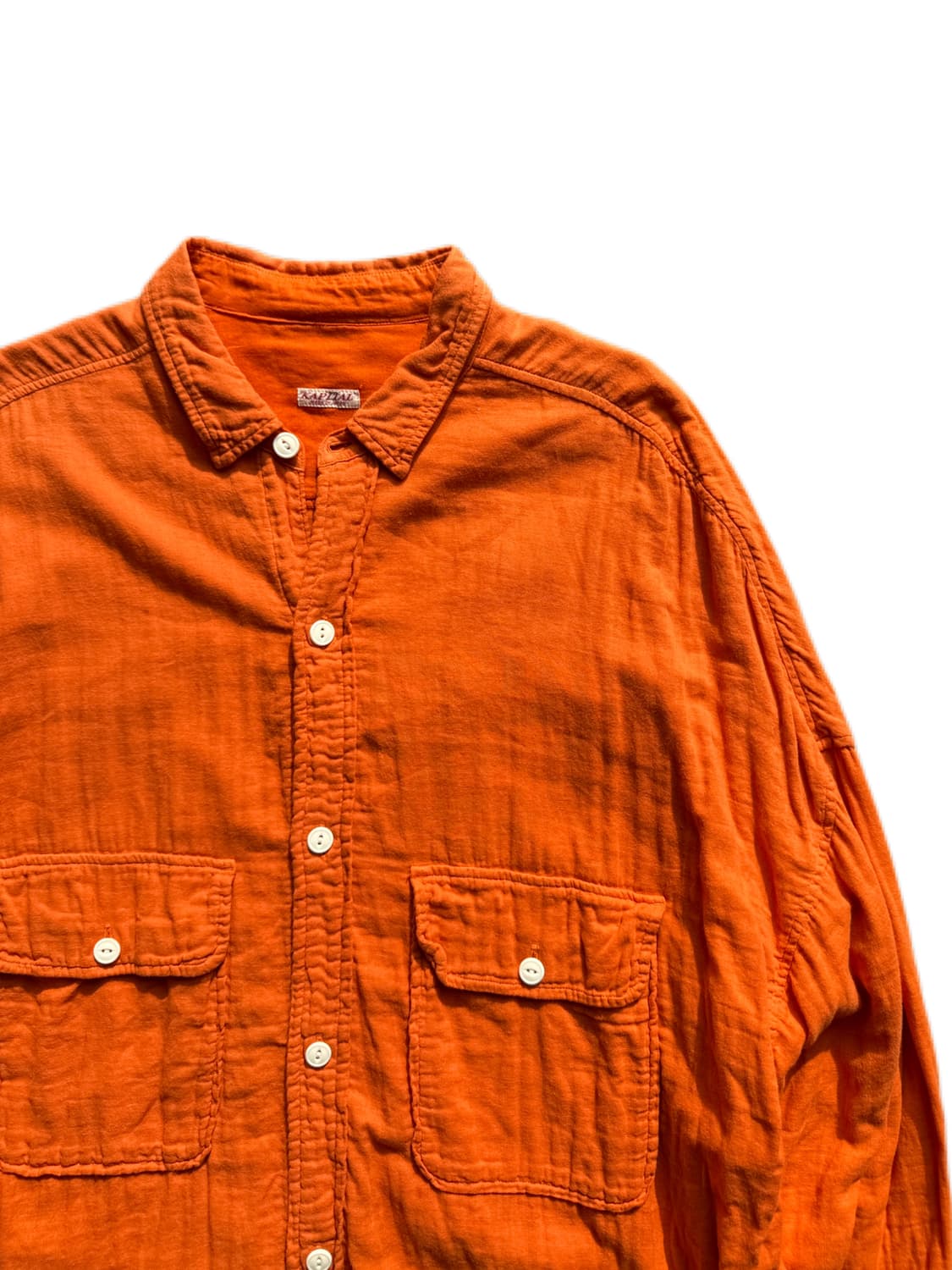 캐피탈 코튼 거즈 오버셔츠 S(2XL) 상품이미지3