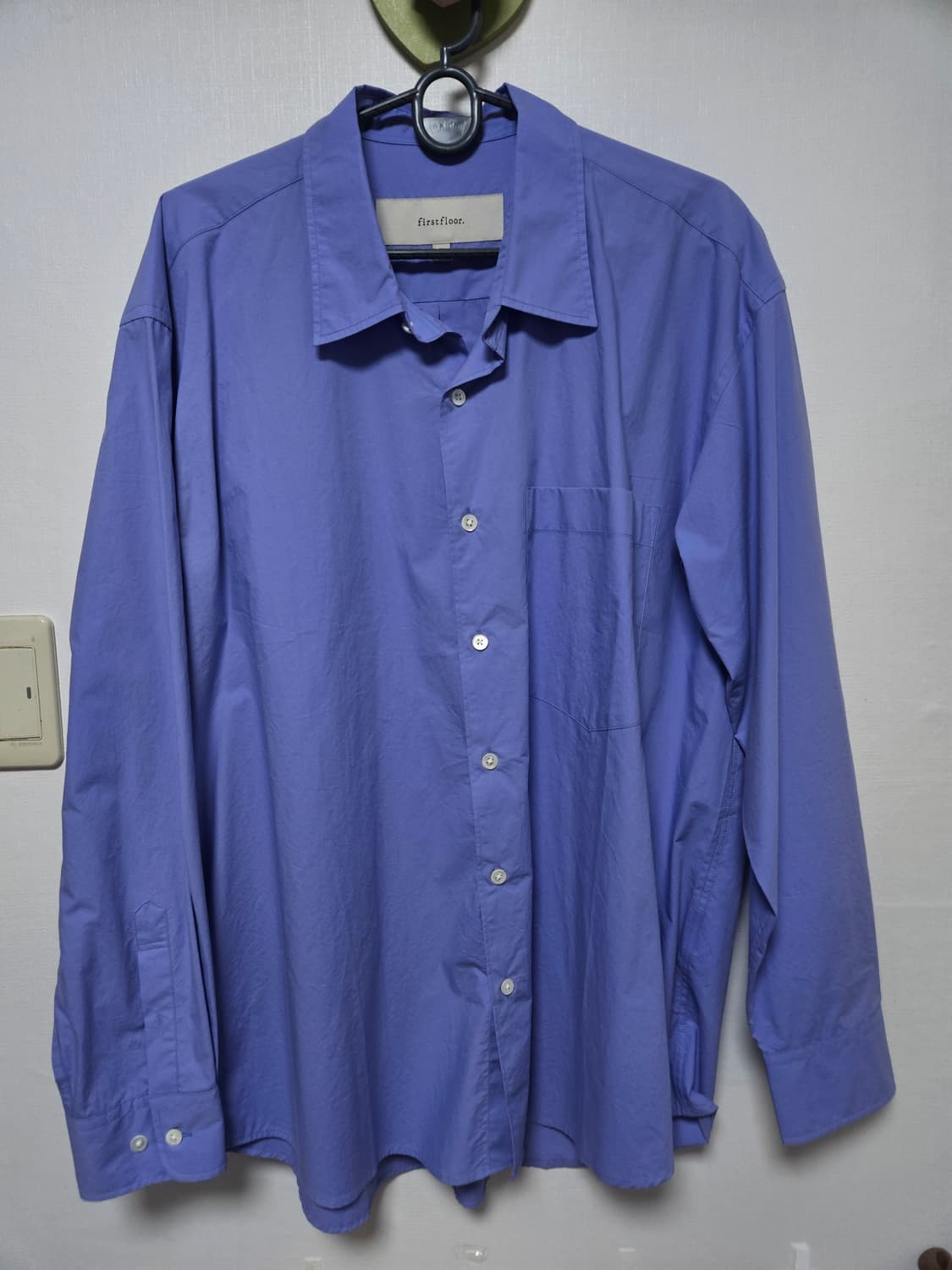 [48] 퍼스트플로어 새커셔츠 블루 바이올렛 상품이미지1