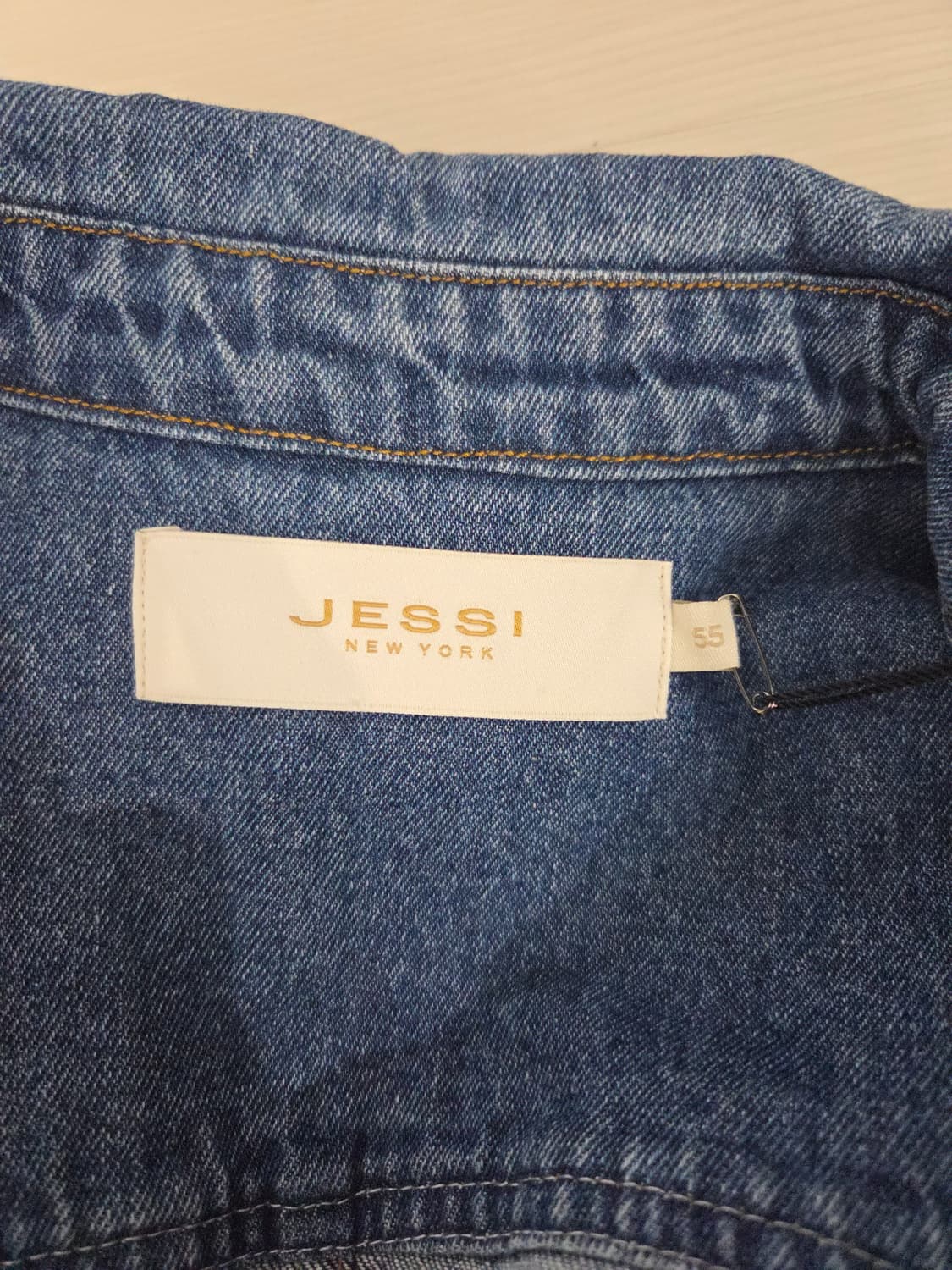 JESSI NEW YORK 제시뉴욕 데님 롱 셔츠 원피스/자켓 상품이미지6