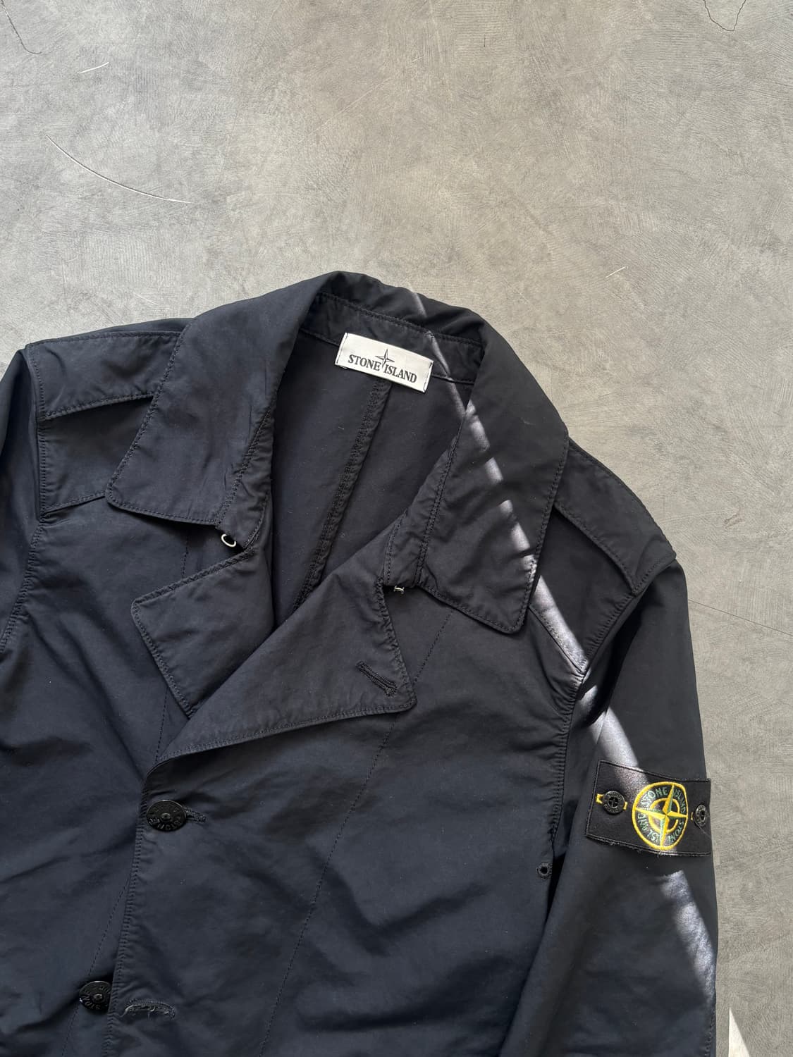 Stone Island 스톤아일랜드 네이비 데이비드 TC 코트 상품이미지1