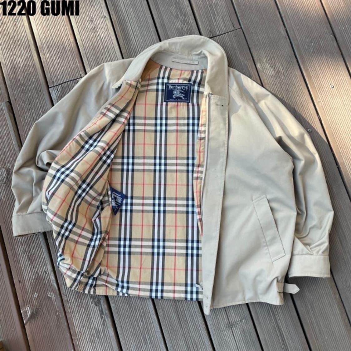 버버리 아메카지 자켓 100-105 상품이미지2