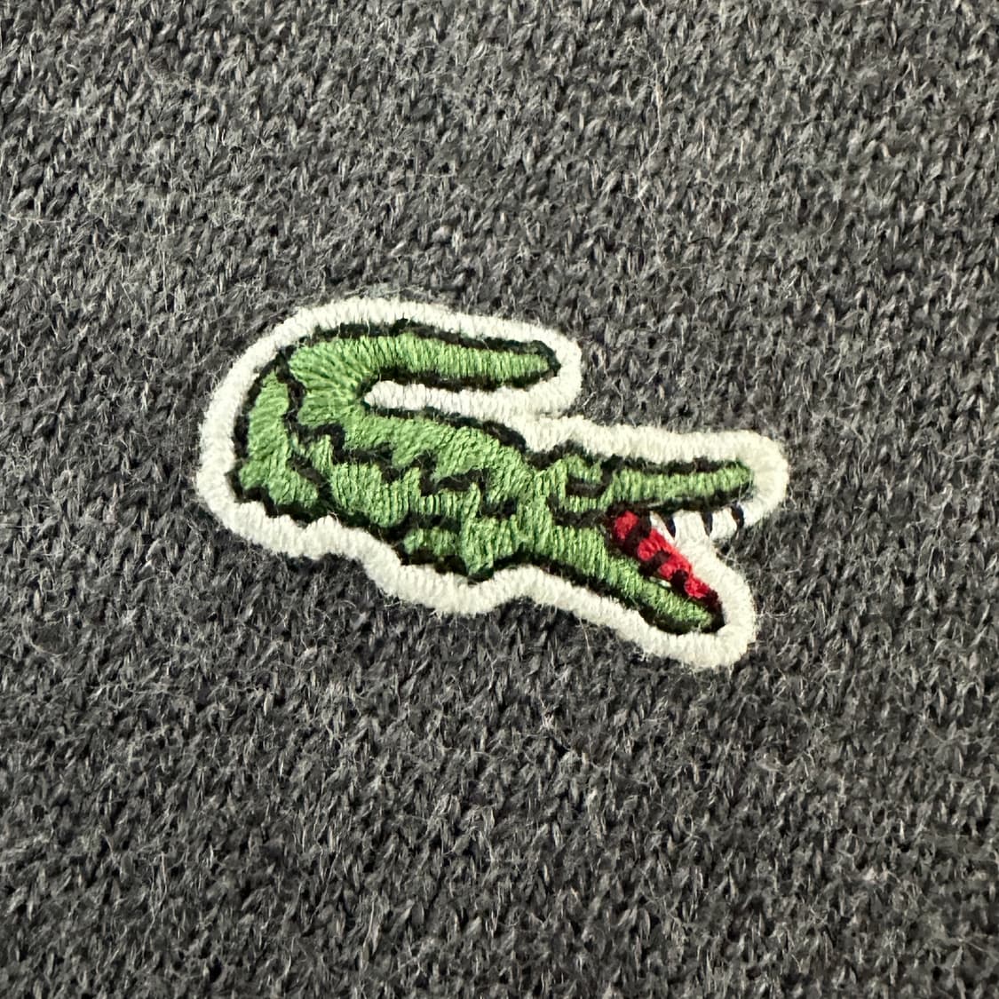 Lacoste 라코스테 V넥 코튼 니트 그레이 색상 4사이즈 상품이미지7
