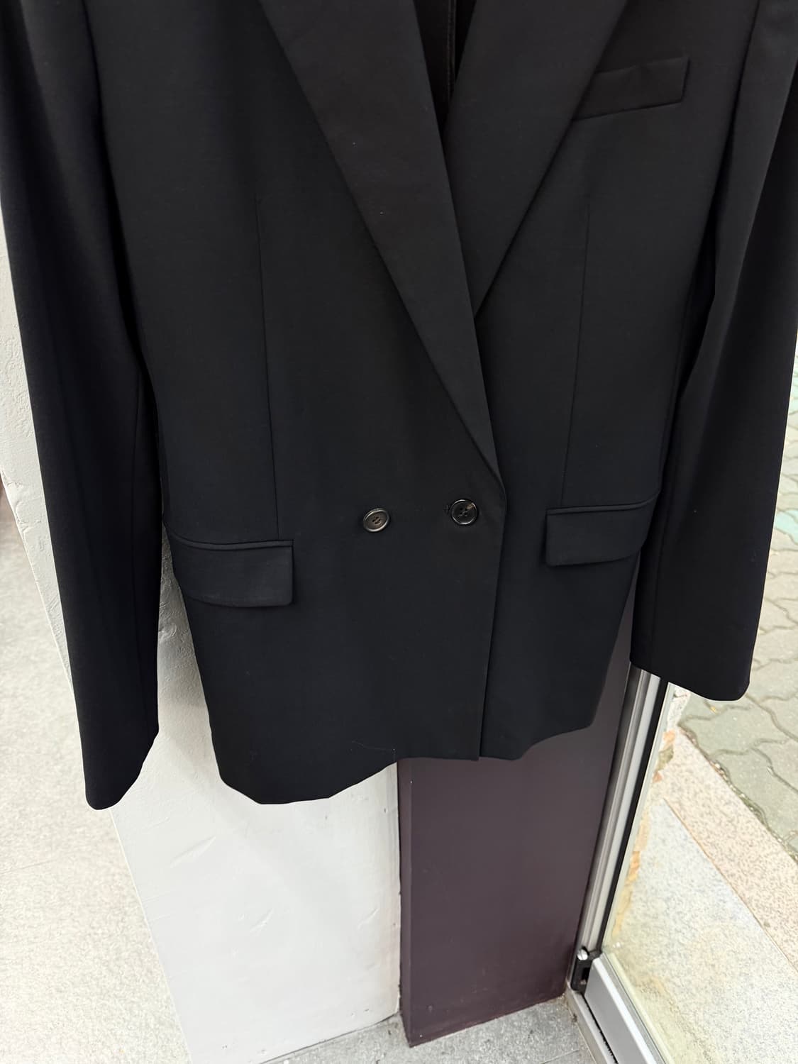 38/ 준지 20FW 피크드 더블 블레이저 자켓 상품이미지6