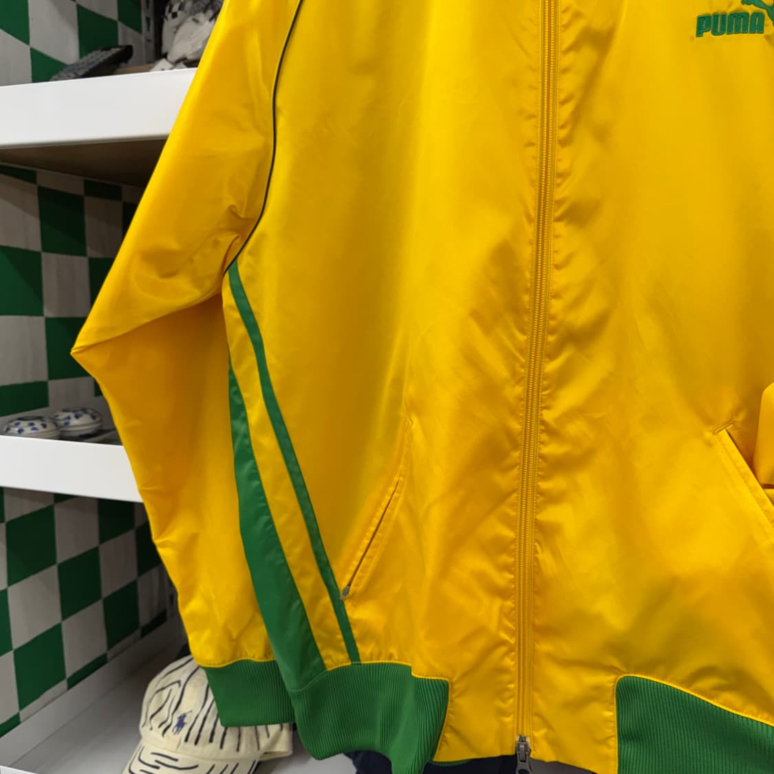 푸마 자메이카 트랙 블루종 자켓 (XL)   상품이미지5