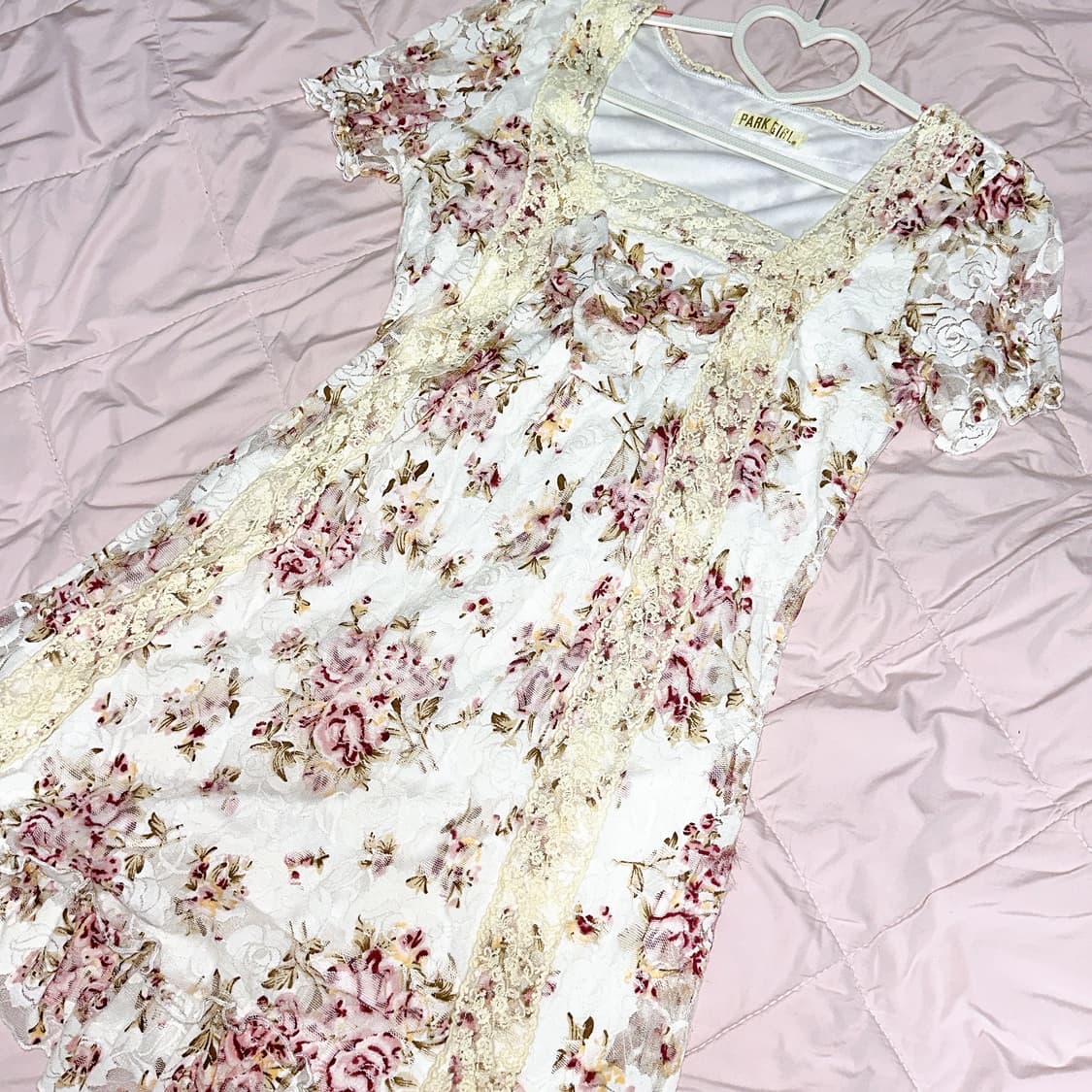 히메갸루 일본 빈티지 플로럴 원피스 상품이미지1