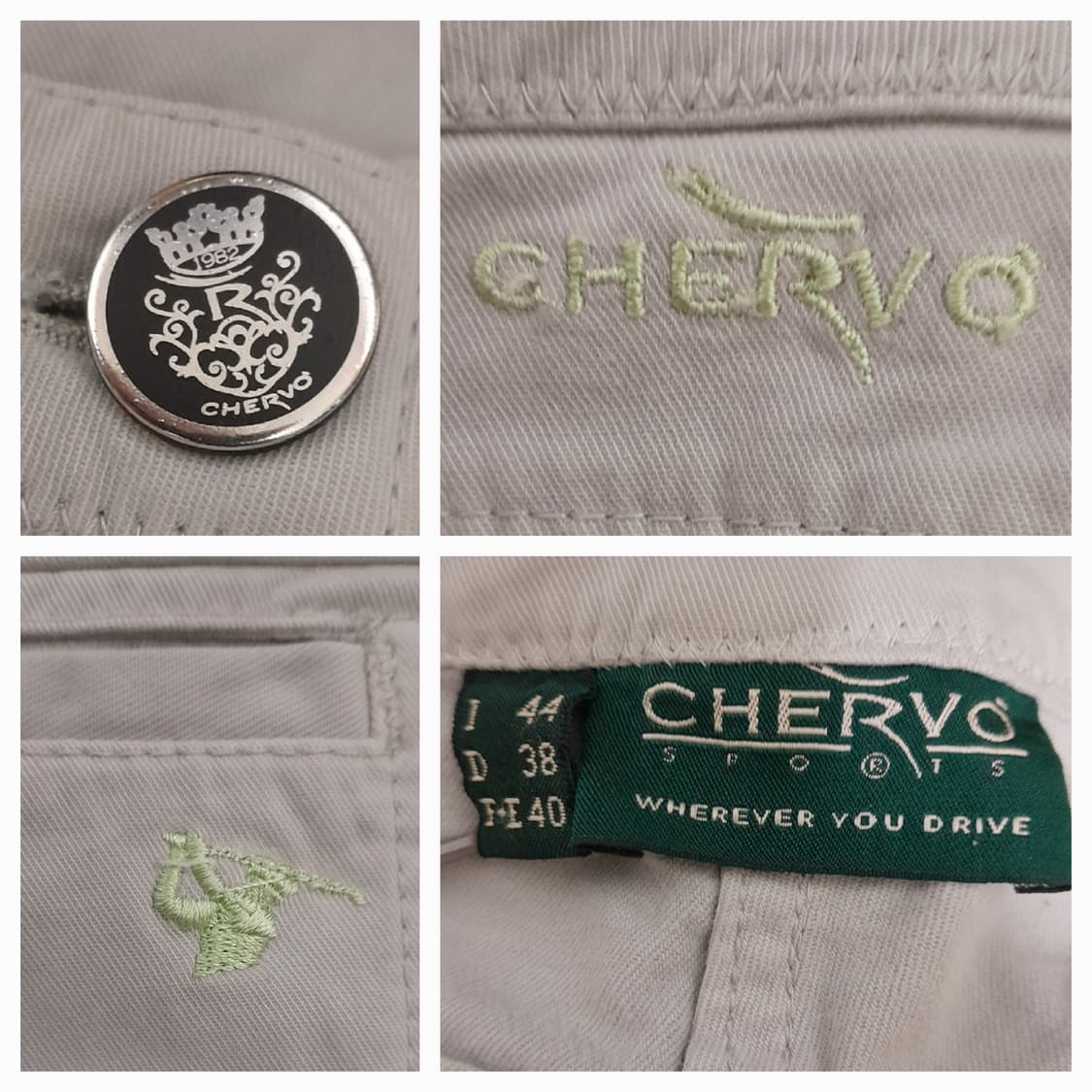 택새상품)이태리 쉐르보 스트레치 골프바지 I44/US8 상품이미지7