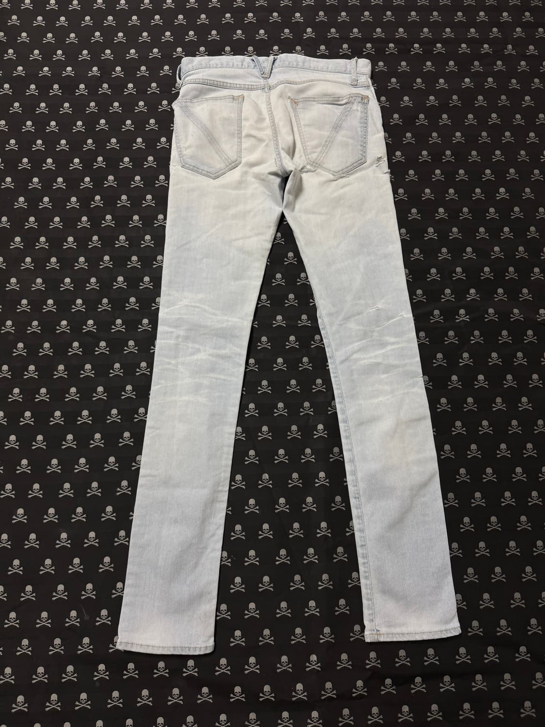 “Vanquish” distress damage jean 상품이미지2
