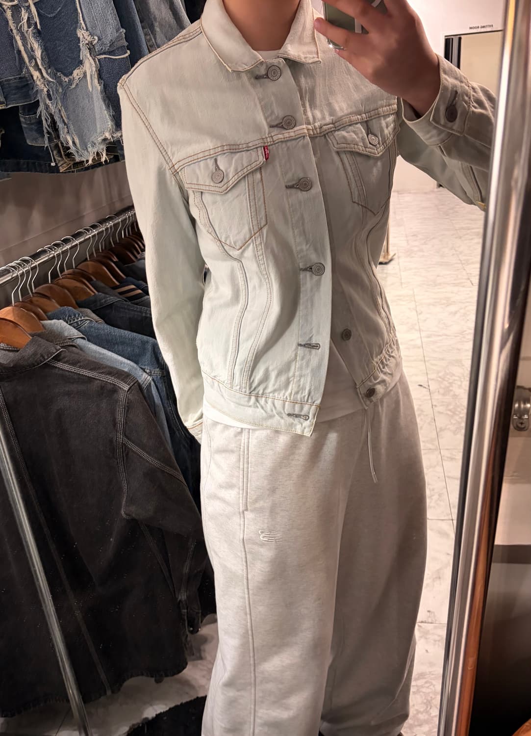 (정품/s)리바이스 데님 자켓 49900 a1 상품이미지1