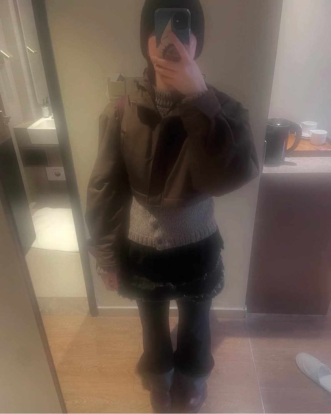 pleats denim pants 상품이미지1