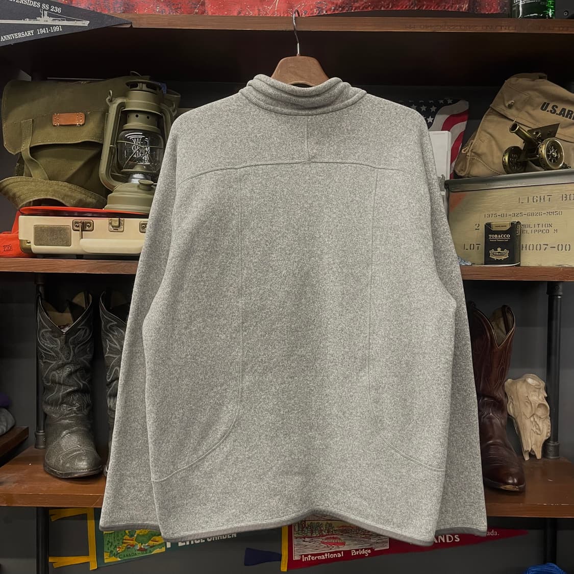 파타고니아 그레이 베터 스웨터 하프 집업 플리스 자켓 N290 상품이미지2