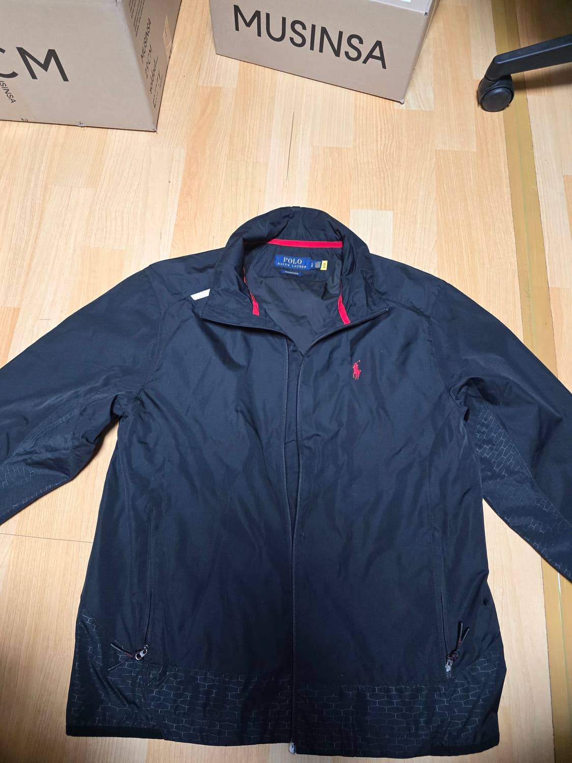 폴로 랄프로렌 네이비 바람막이 자켓 105 상품이미지1