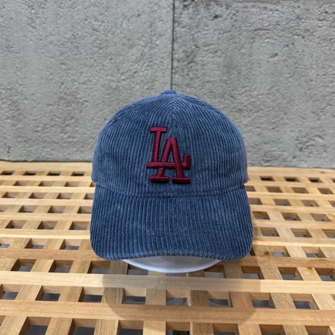 mlb LA 다저스 코듀로이 캡 상품이미지1