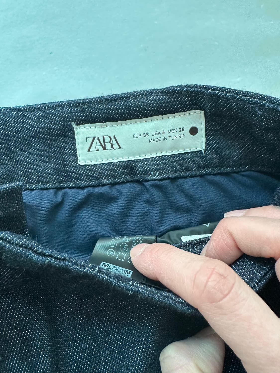 ZARA 자라 데님 키프리 팬츠 36 상품이미지2