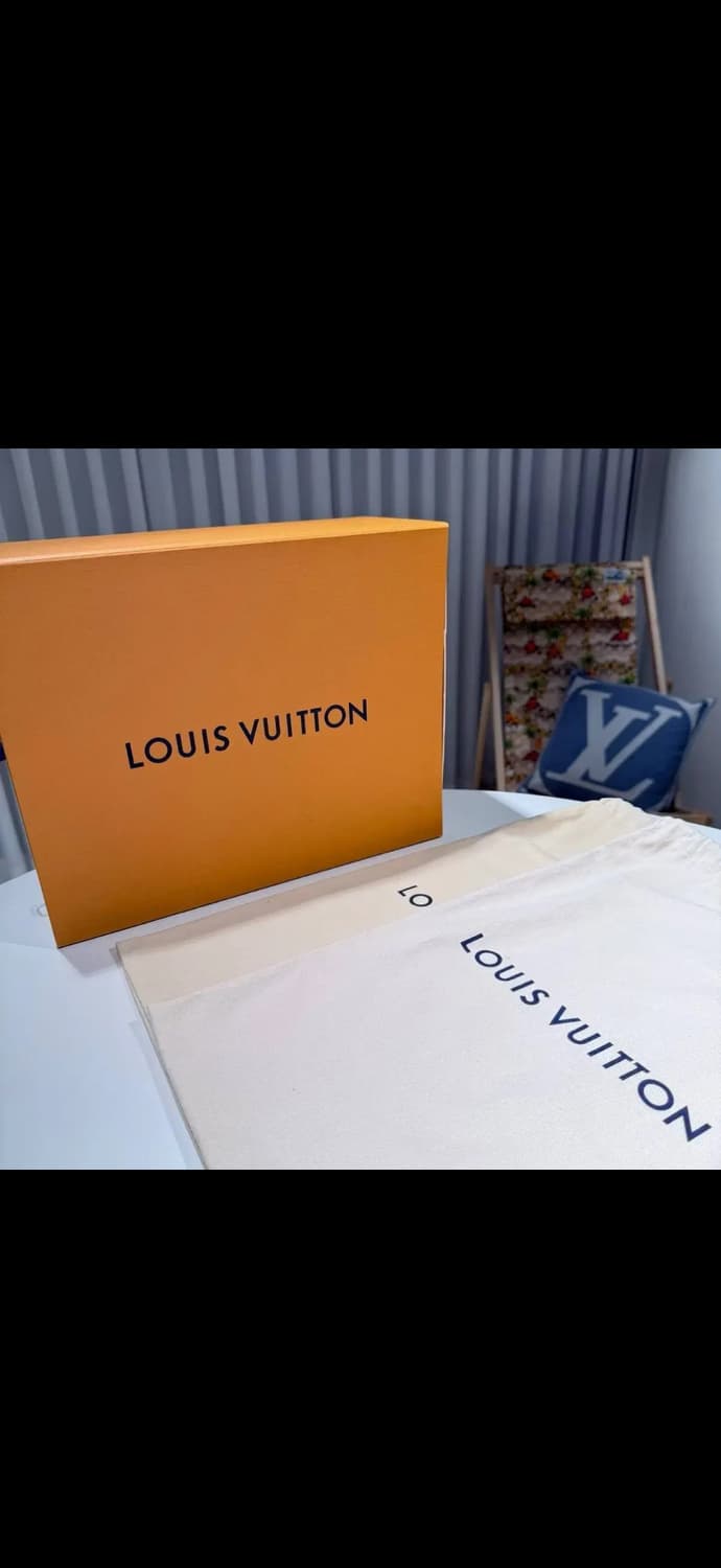 6.5 / 루이비통 벨크로 베이지 트레이너 스니커즈 상품이미지8