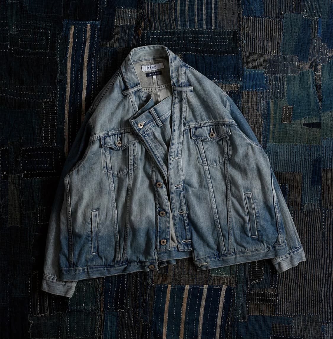 FDMTL 데님자켓 T-FORM JACKET 3YR WASH 상품이미지1