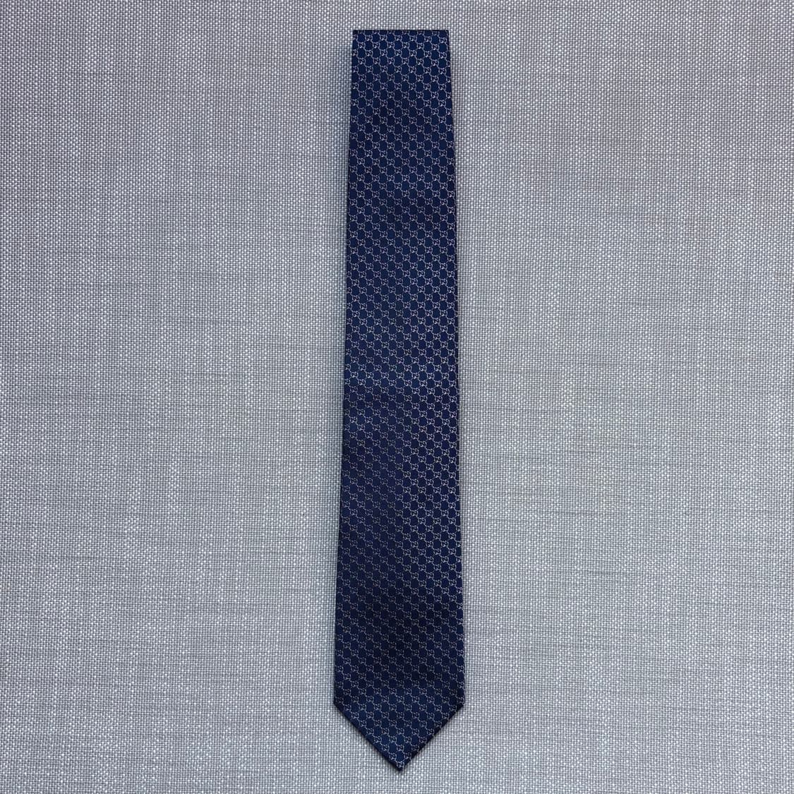 GUCCI 구찌 GG모노그램 실크 타이 상품이미지2