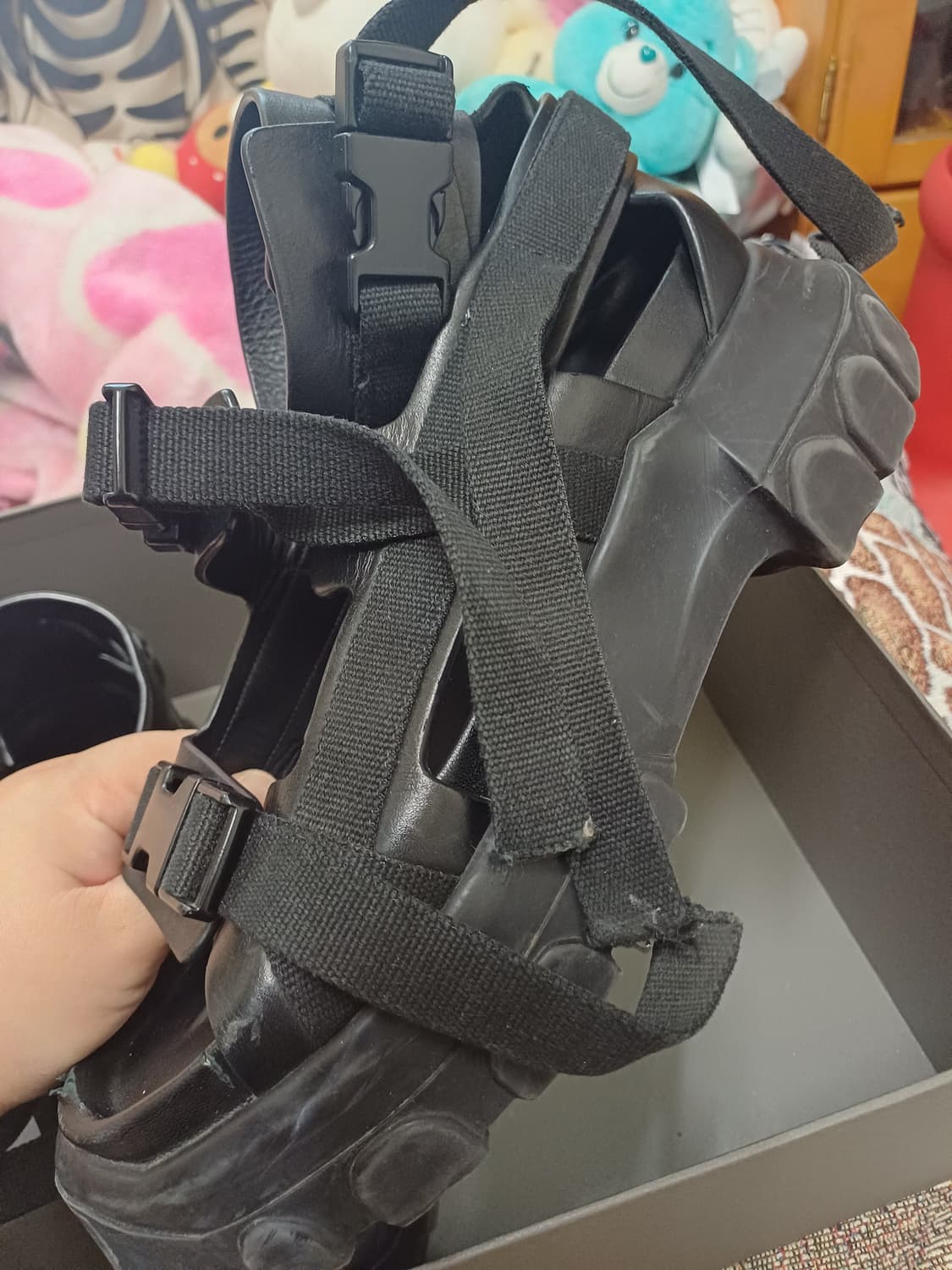 릭오웬스 앵클스트랩 샌들 41 상품이미지5