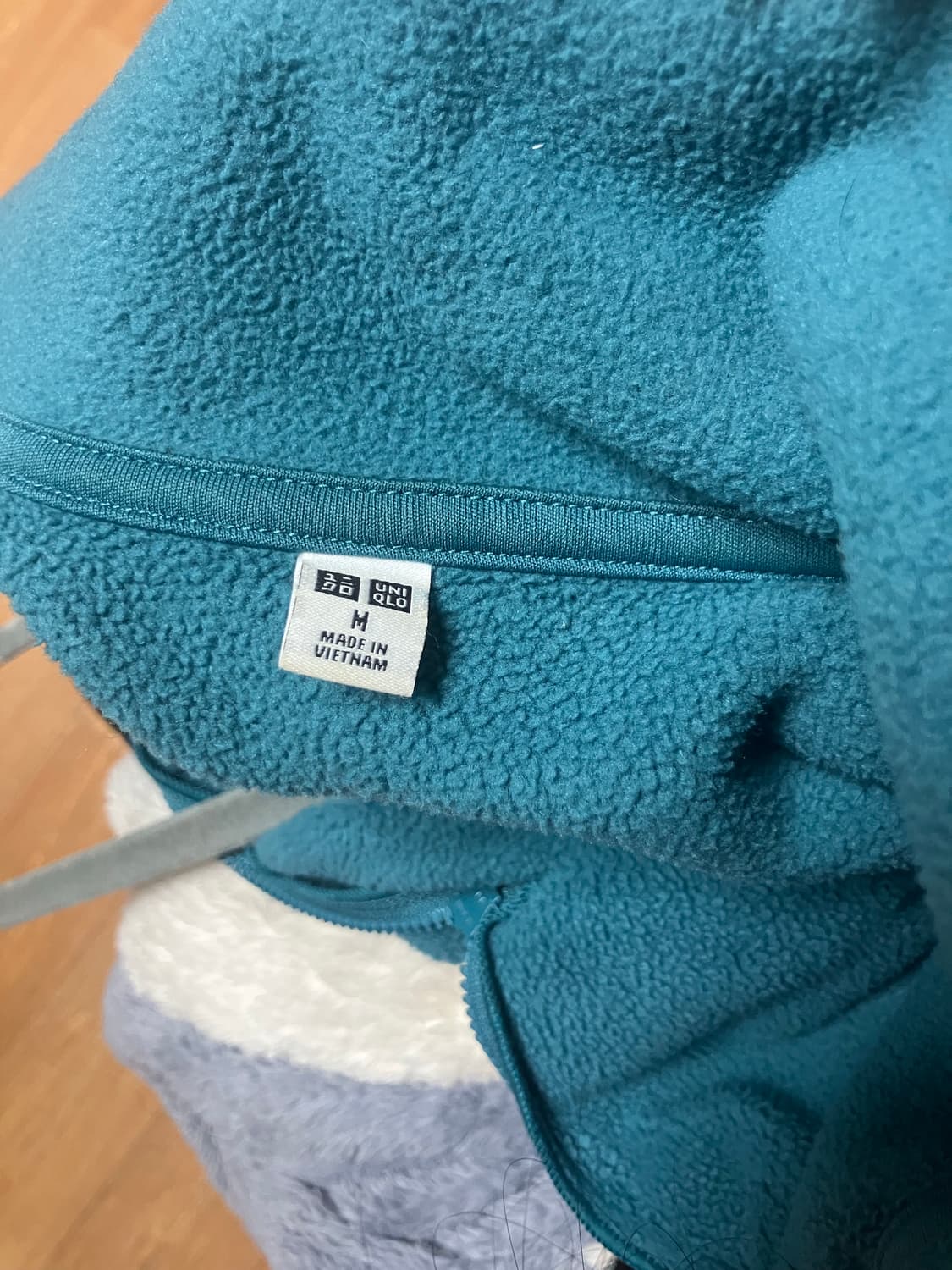 유니클로 반집업 후리스 M 상품이미지5