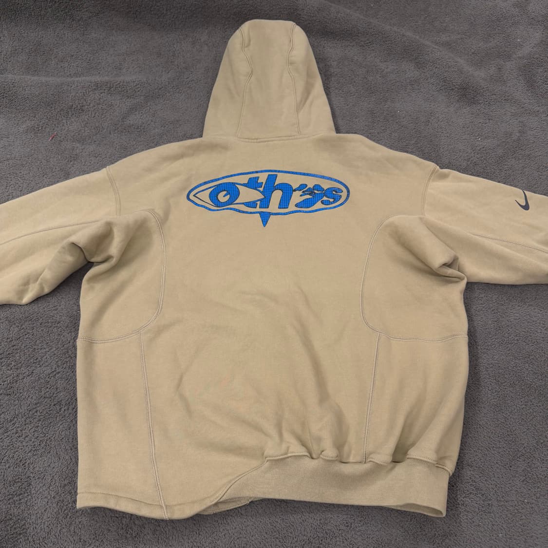 [ 정품/S ] 나이키 x 오프화이트 NRG 플리스 후드티 상품이미지4