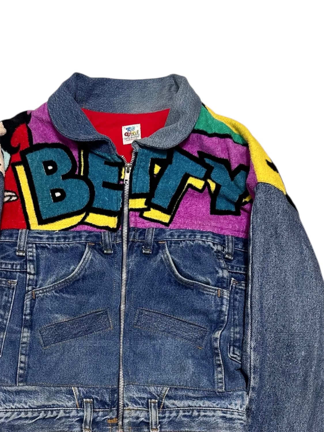 90s too cute 베티붑 데님 자켓 상품이미지2