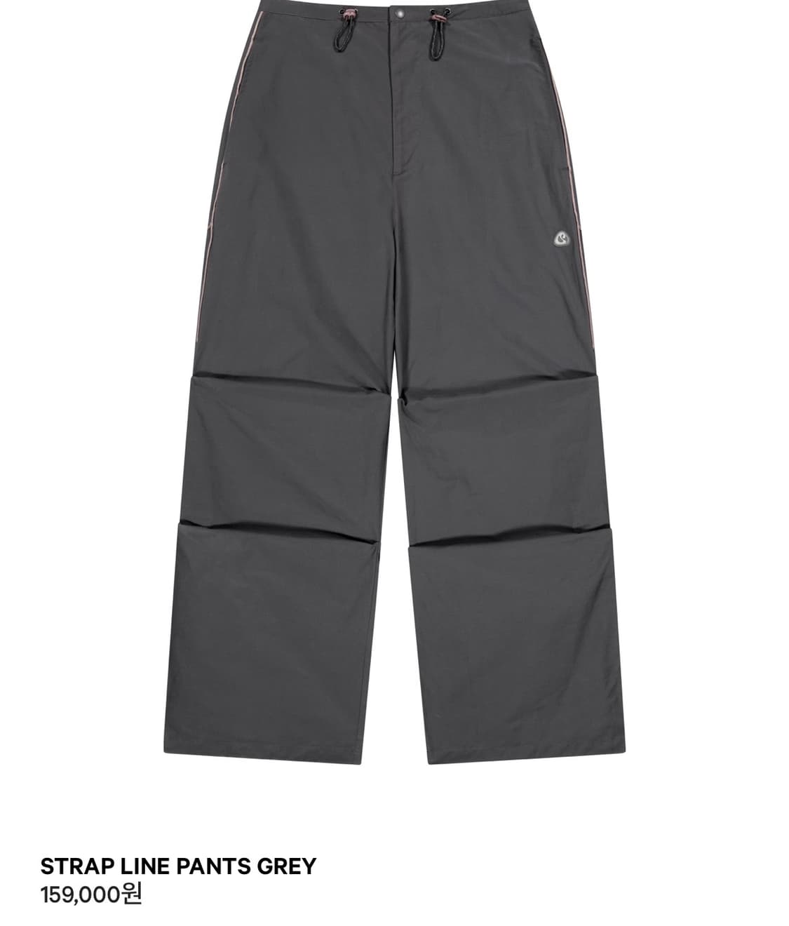 코이세이오 스트랩 라인 팬츠 그레이 2사이즈 상품이미지1