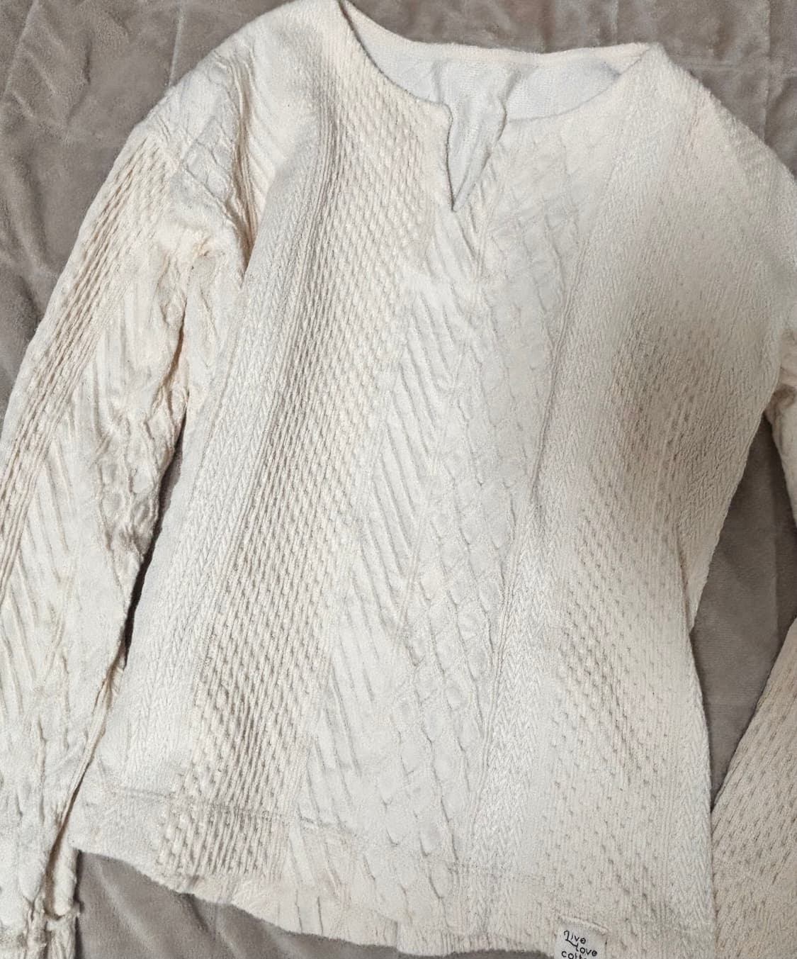 Livelovecotton 빈티지 와플  상품이미지1