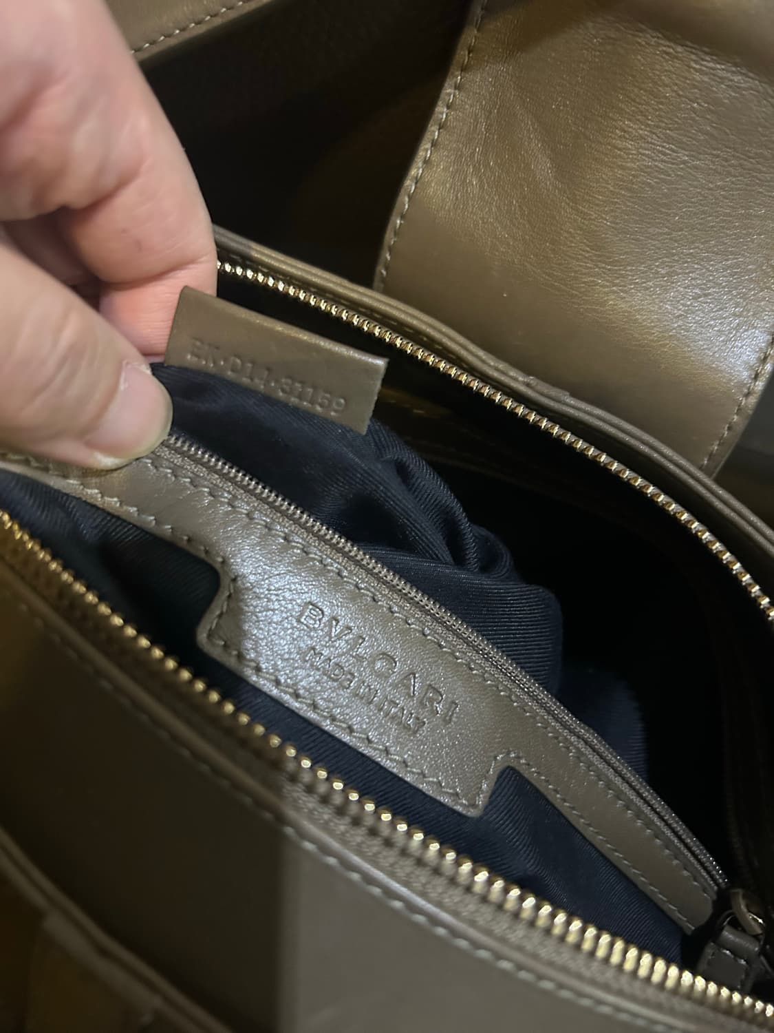 명품 불가리 정품 찬드라 비제로원 레더 숄더백 핸드백 가방 상품이미지9