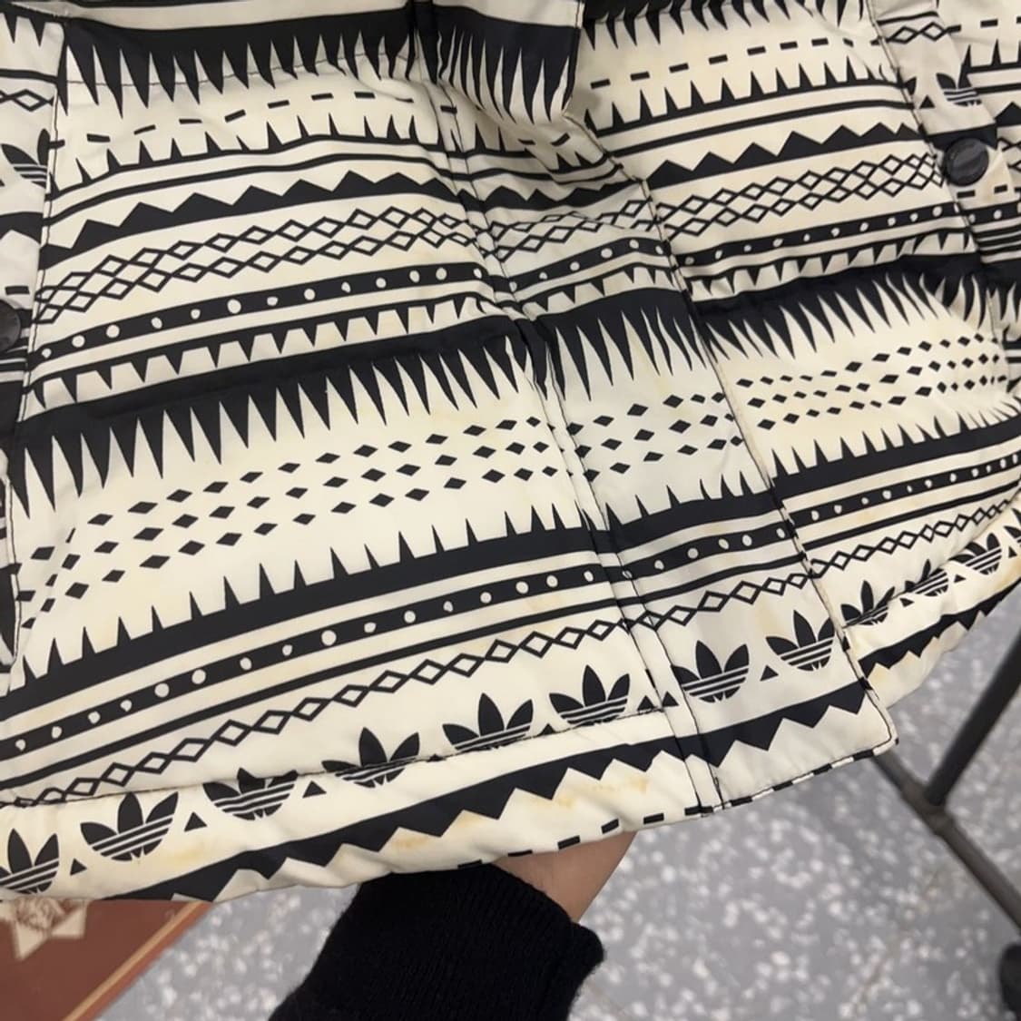 아디다스 올드스쿨 스트릿 펑크 키치 패딩 조끼 85 C09182 상품이미지8