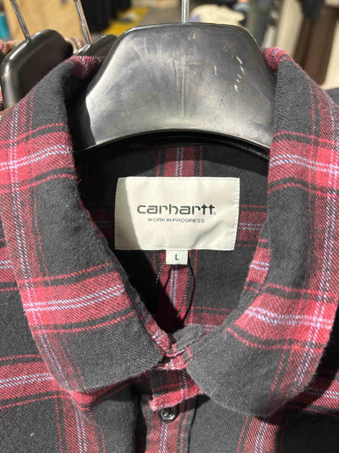 칼하트 체크 셔츠 상품이미지5