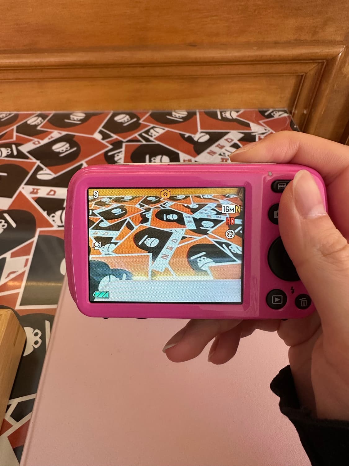 (핑크) CASIO 카시오 엑슬림 EXILIM N1 빈티지 디지털카메라 상품이미지3