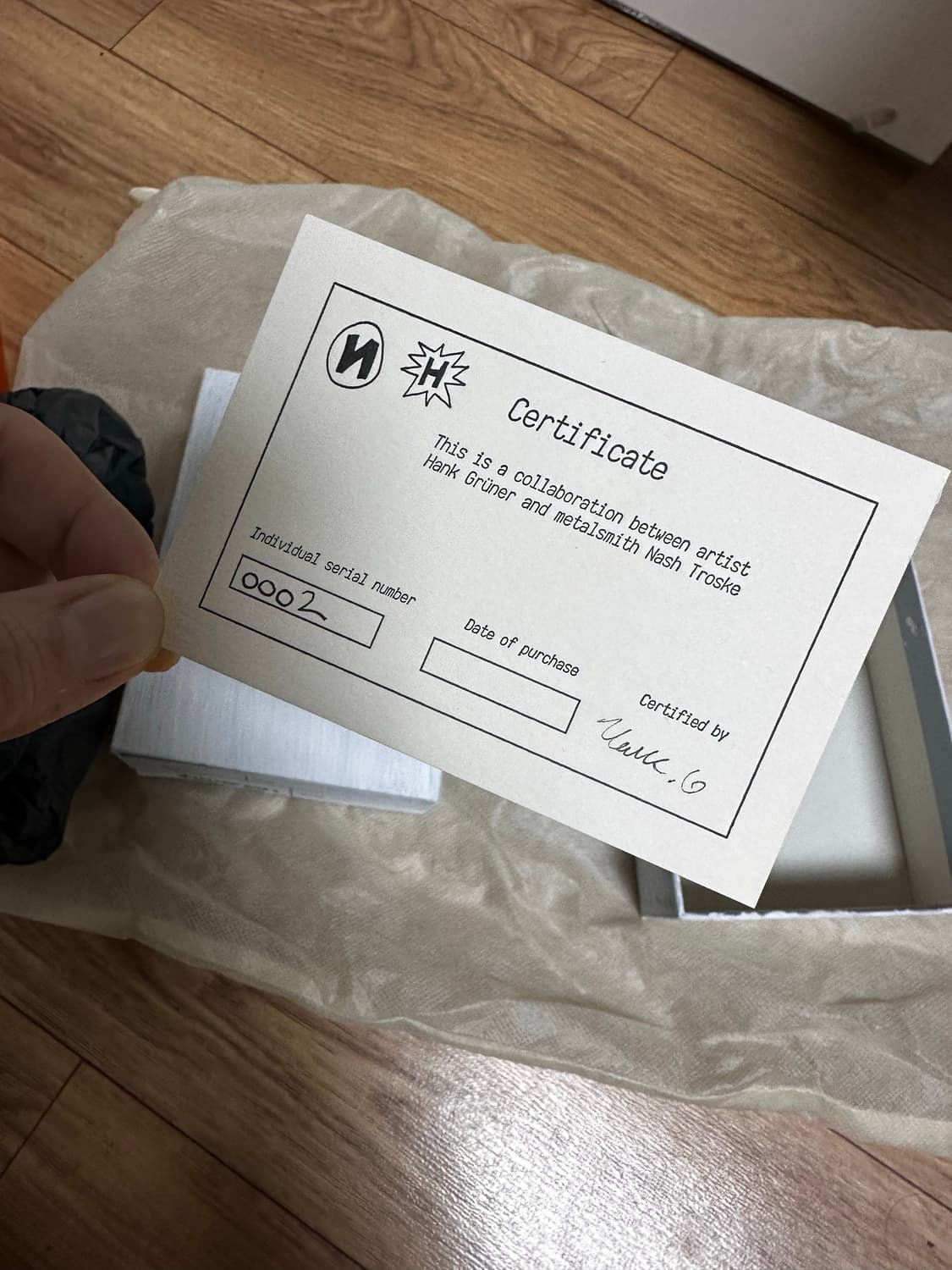 Our Legacy WORK SHOP 링 (Hank Grüner 협업) 상품이미지2