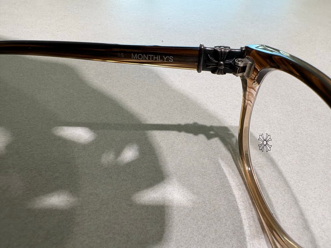 Chrome Hearts eyewear Monthly’s topaz 상품이미지5
