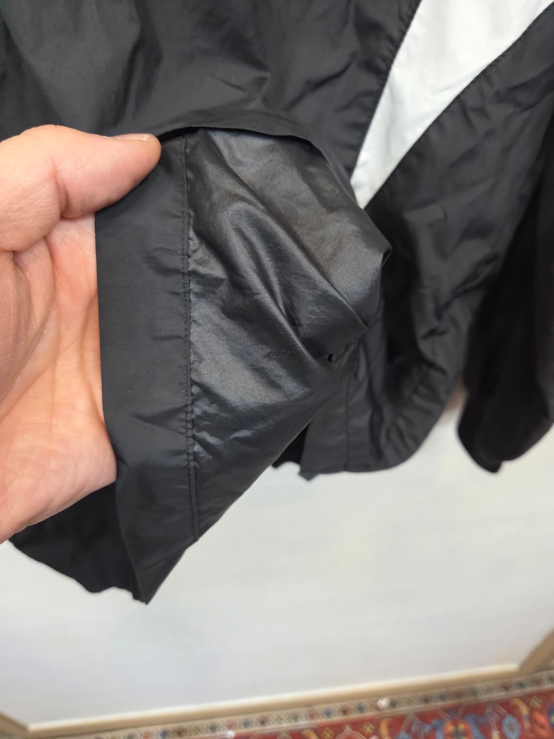 미즈노 센터로고 베이스볼 풀오버 웜업 자켓 m 상품이미지9