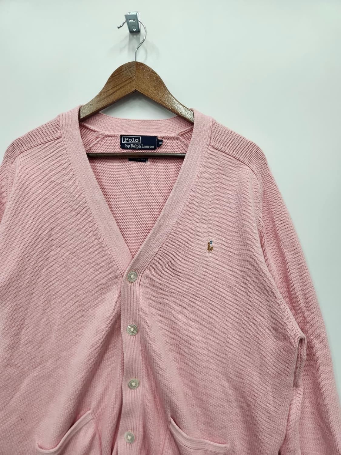 폴로 핑크 가디건  상품이미지5
