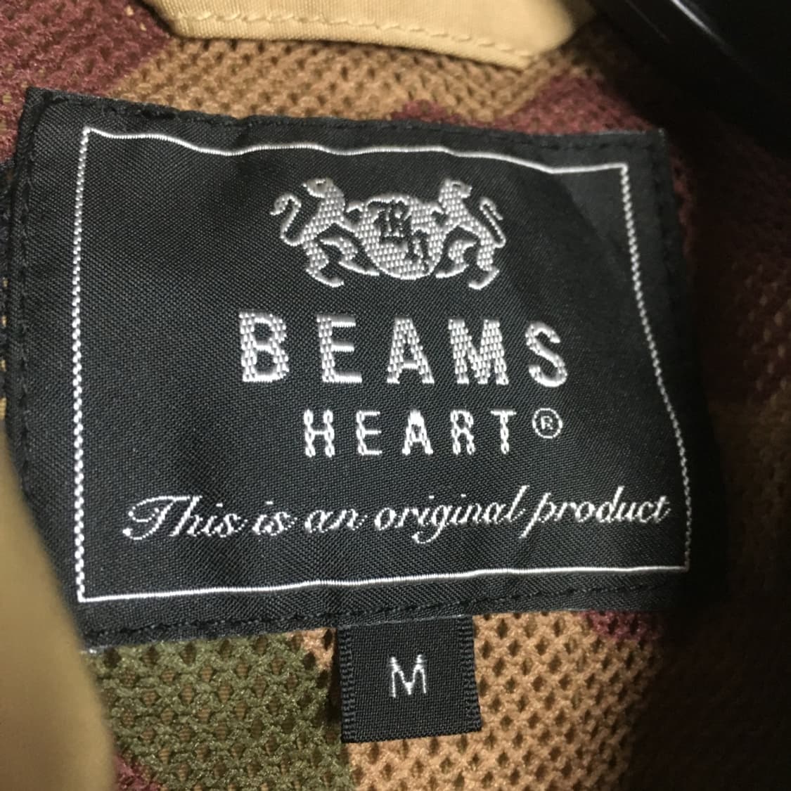 빔즈 하트 베이지 레글런 오버코트 CC31 상품이미지2