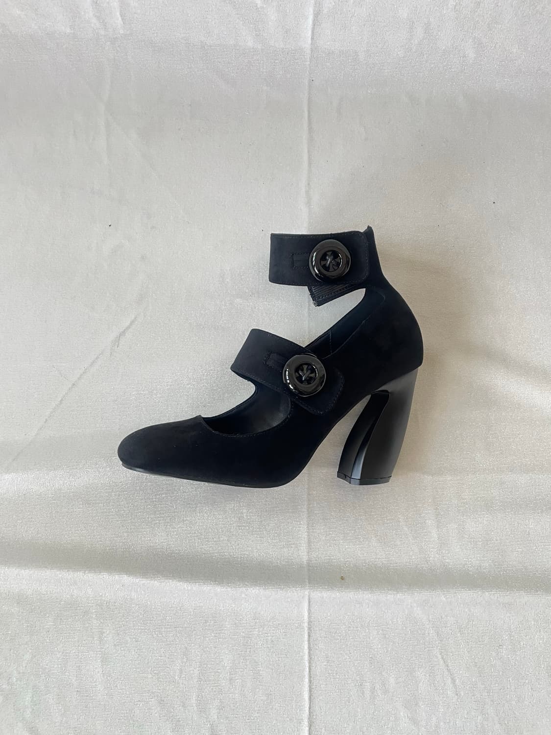 Black button mary jane shoes 상품이미지4